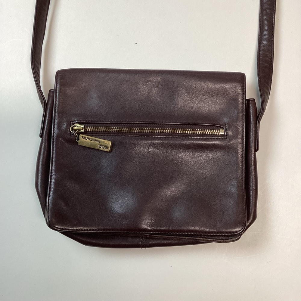 Vintage Ralph Lauren Crossbody Bag Chocolate Brown